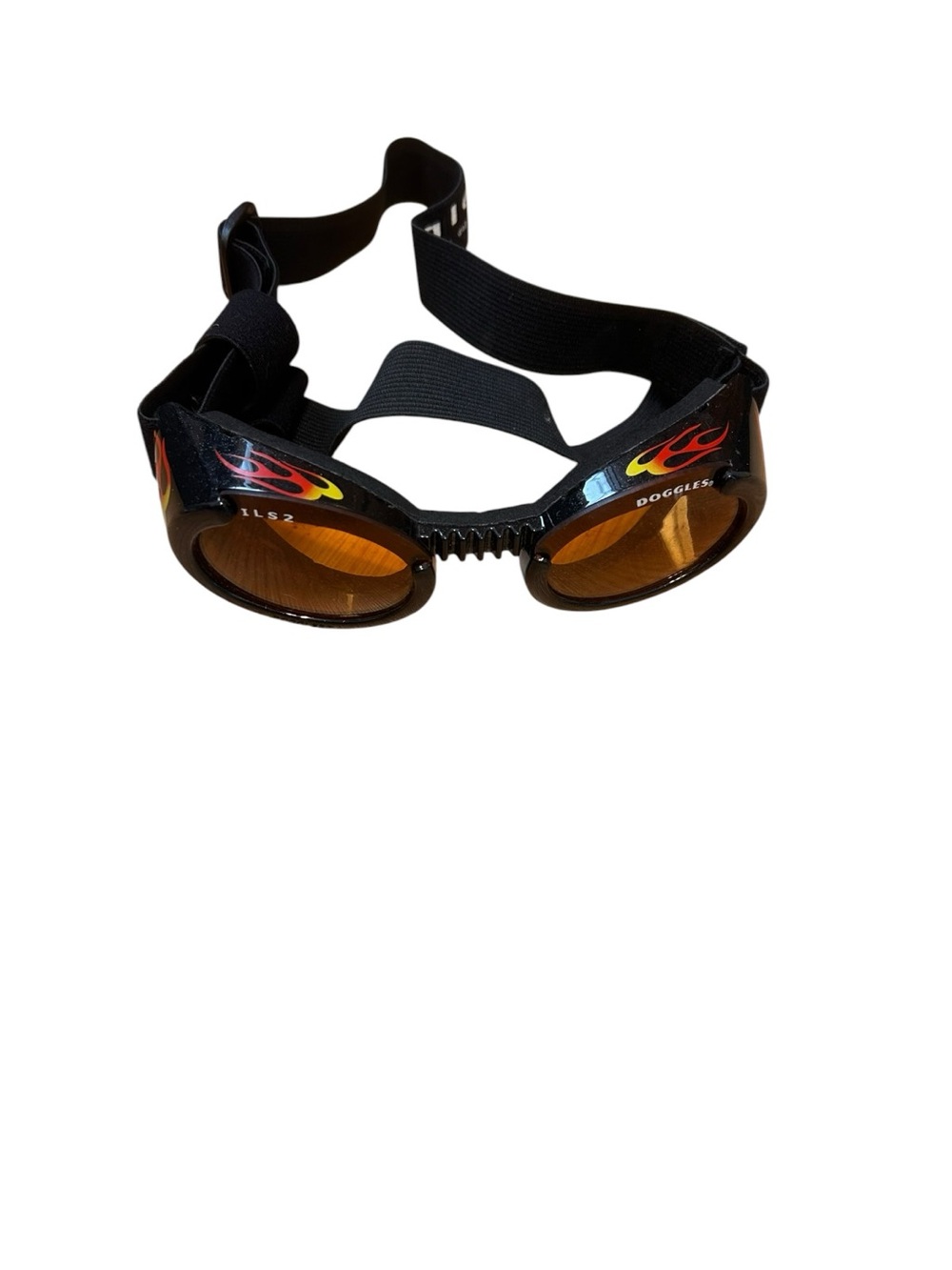 Doggles ILS2 Racing Flames protective eyewear for dogs